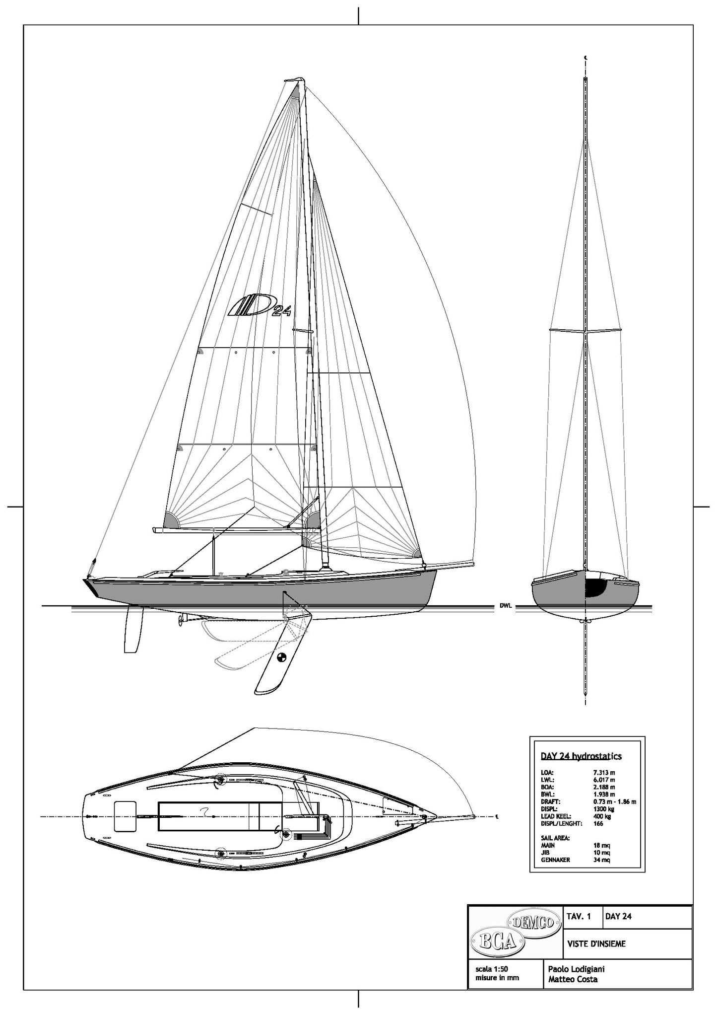 24 ft - Daysailer
