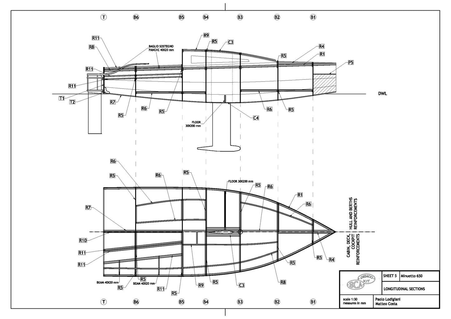 21 ft - Minuetto 650 crociera