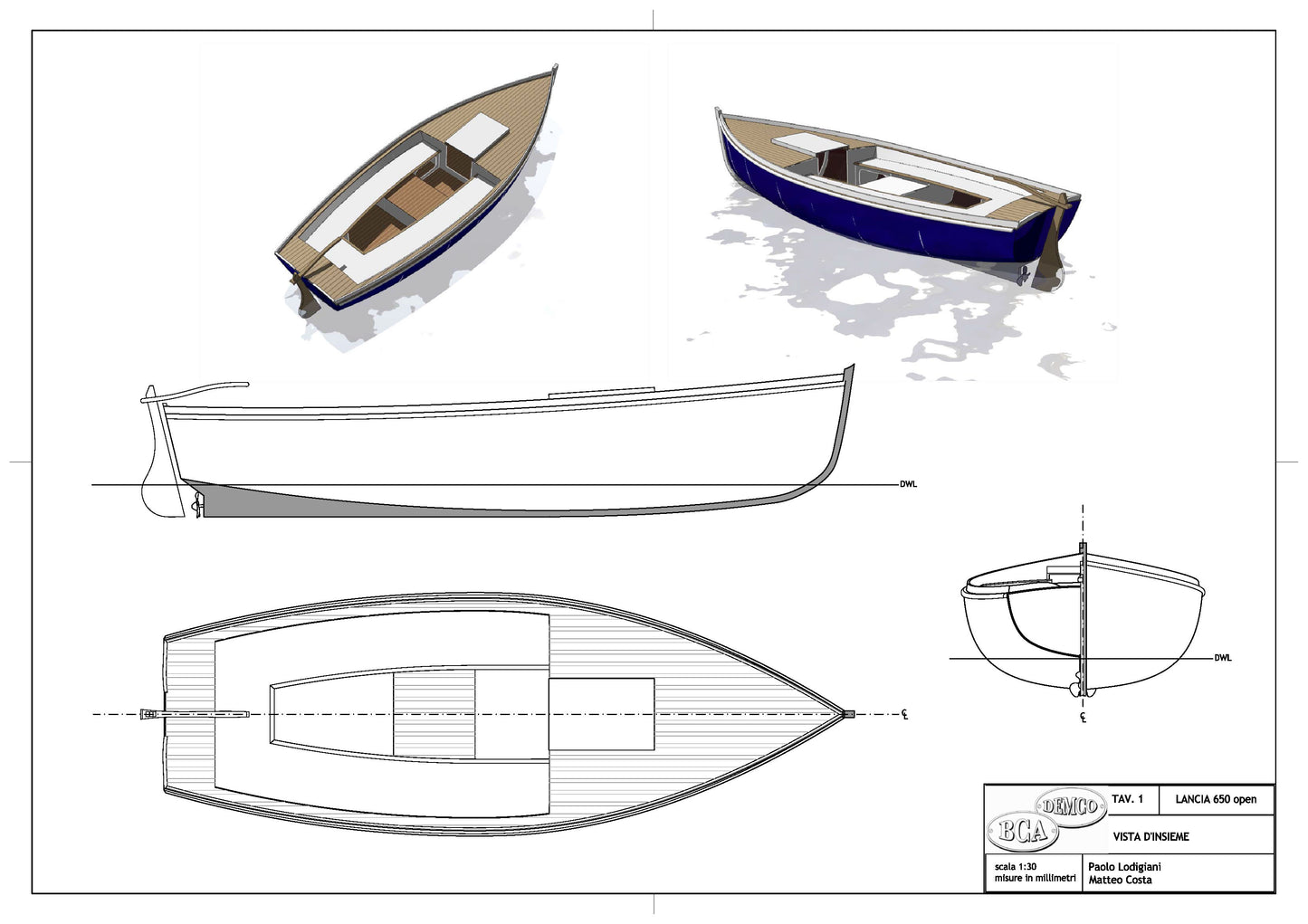 21 ft - Paloma 650 open