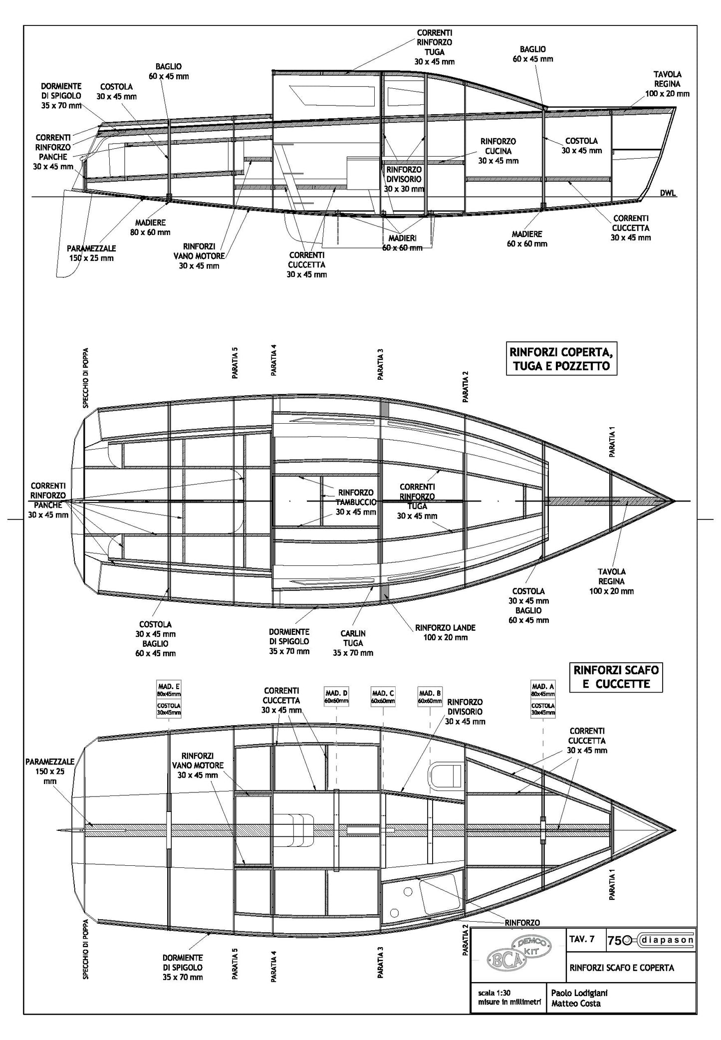 25 ft - Diapason 750