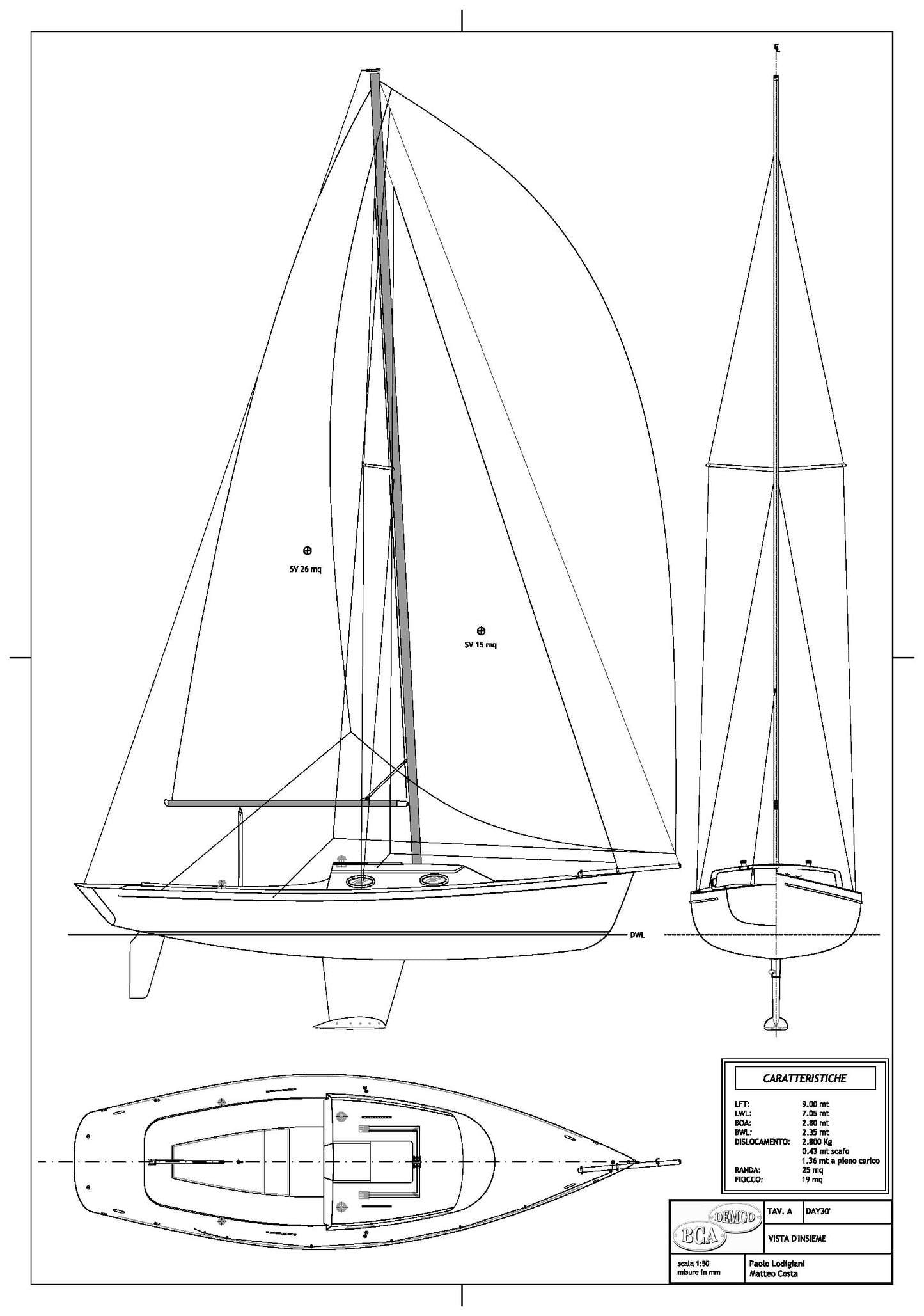 30 ft - Daysailer