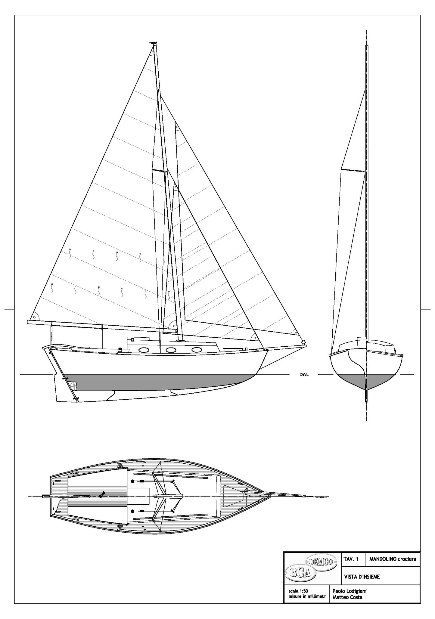 24 ft -Mandolino Crociera