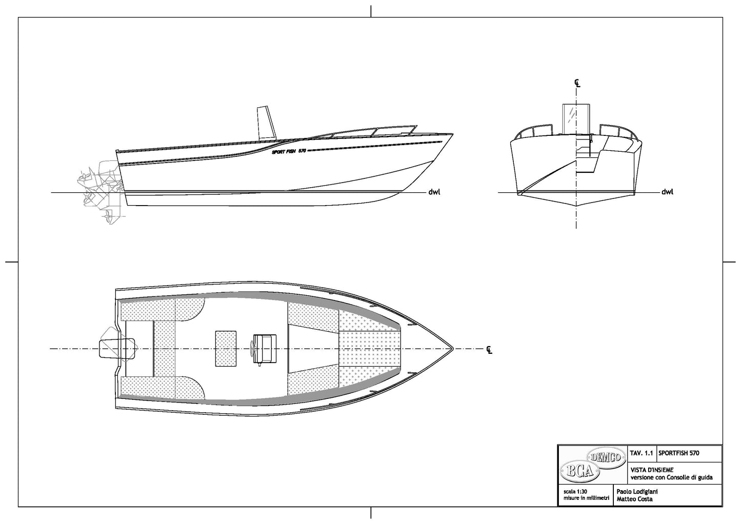 19 ft - Sportfish 570